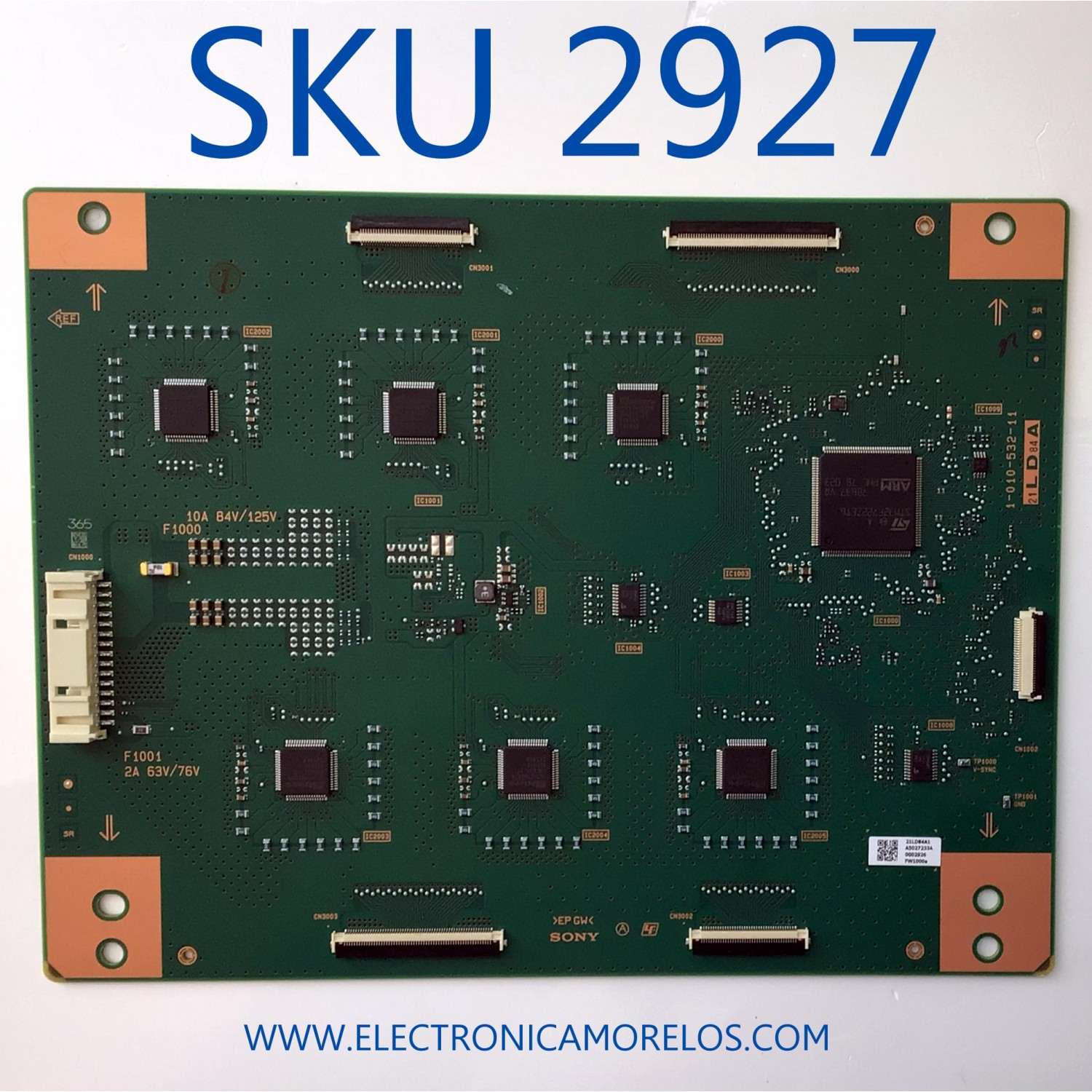 LED DRIVER PARA TV SONY / NUMERO DE PARTE / A5027233A / 1-010-532-11 / 21LD84A1 / A-5027-233-A / 101053211 / PANEL YDBO065DBU02 / DISPALY ST7461D02-B / MODELOS XR-65X95J / XR65X95J / XR-75X95J / XR75X95J